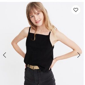 NWT Madewell Apron Tank Top